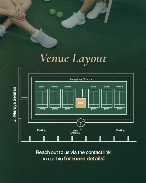 Venue layout graphic